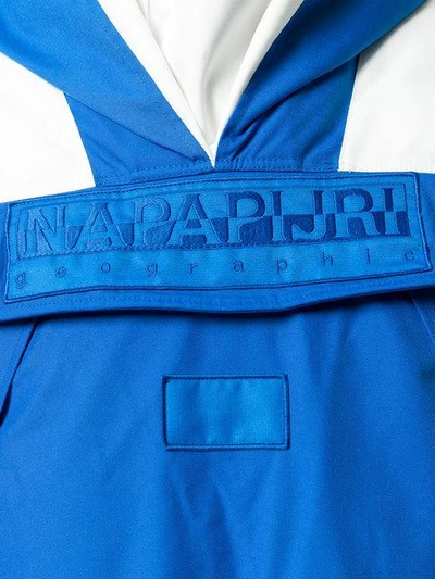 Shop Napa By Martine Rose Gesteppte Oversized-daunenjacke In Blue