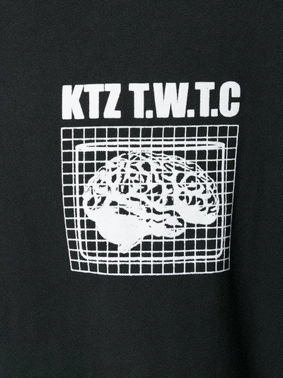 Shop Ktz Brainstorm T-shirt In Black