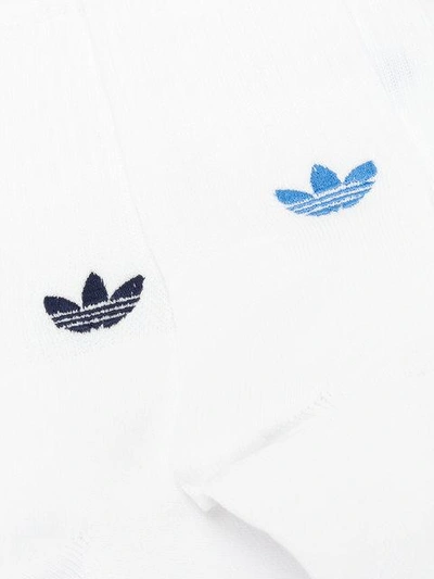 Shop Adidas Originals Adidas Socken-set Mit Logo - Weiss In White