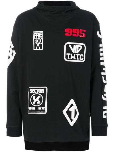 Shop Ktz Patches Hoodie In Black