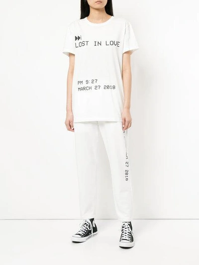 Shop Ports V Slogan Short-sleeve T-shirt - White