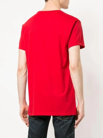 Shop Ports V Slogan Short-sleeve T-shirt In Red