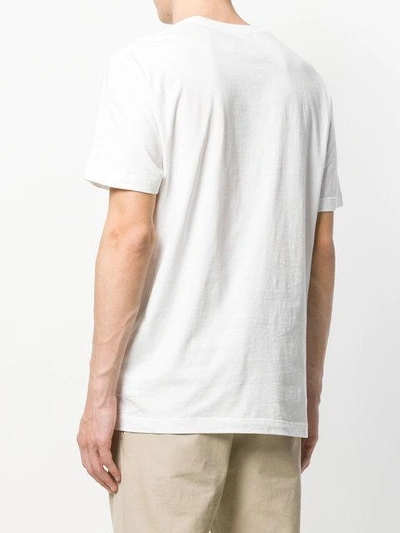 Shop Cedric Charlier Chest Pocket T-shirt In White