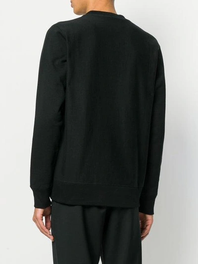 Shop Hood By Air Rehab Crew Neck Sweatshirt In Black