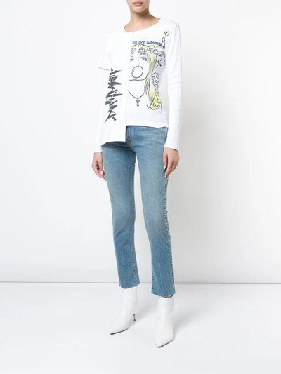 Shop Neith Nyer Eva Graphic T In White