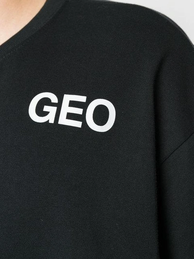 Shop Geo Logo T In Black