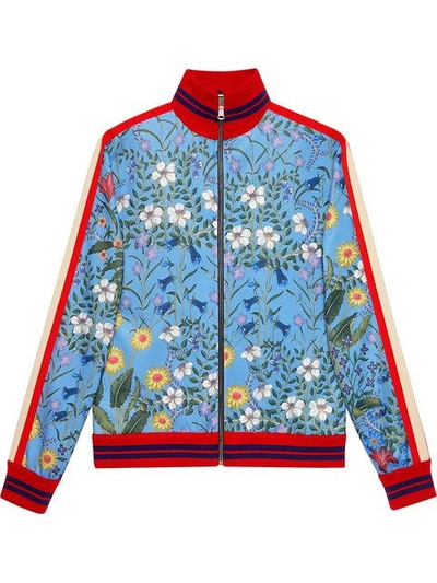 Gucci floral deals coat