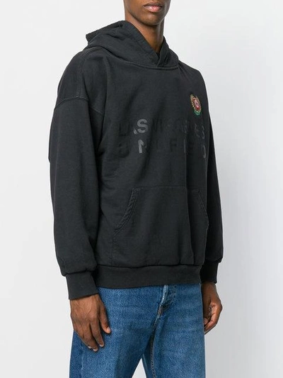 Shop Yeezy Adidas  Season 5 Sweater In Ink Black