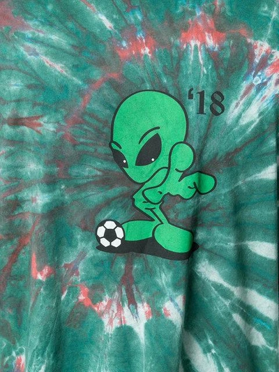 Gosha Rubchinskiy Oversized Alien T-shirt In Green