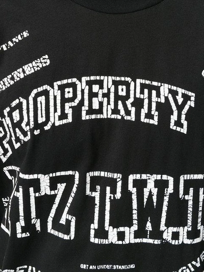 Shop Ktz Logo Print T-shirt In Black