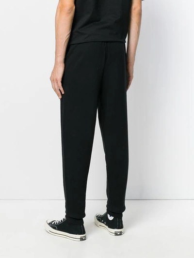Shop Not Guilty Homme Embroidered Track Pants In Black