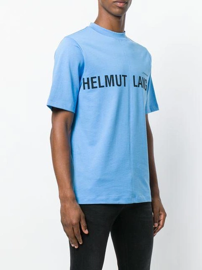 Shop Helmut Lang Logo Print Tee