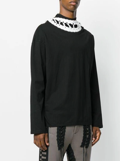 Shop Ktz Alien Sweatshirt - Black