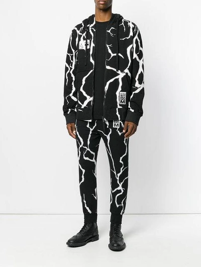 Shop Ktz 'thunder Off World' Kapuzenjacke In Black/multi