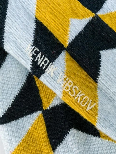 Shop Henrik Vibskov Barber Socks - Multicolour