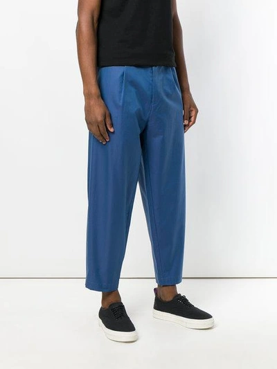 Shop Société Anonyme Summer '18 Japboy Trousers In Blue