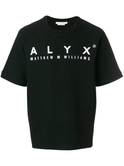 Shop Alyx Logo Print T-shirt In Black