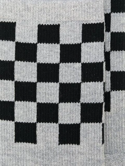 Shop Alyx 1017  9sm Checkered Socks - Metallic