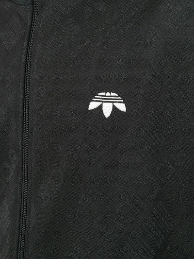 Shop Adidas Originals By Alexander Wang Zipped Jacket  In Black