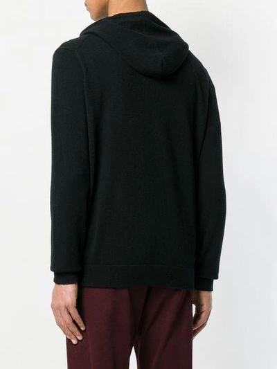 Shop Liska Cashmere Hooded Sweatshirt - Black