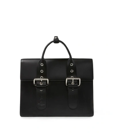 Shop Vivienne Westwood Alex Business Bag Black