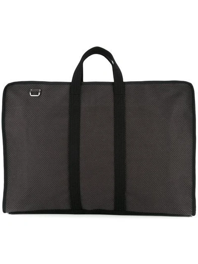 Shop Cabas Weekender Bag In Grey