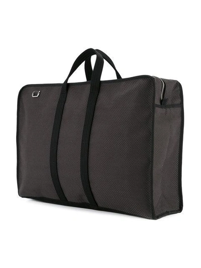 Shop Cabas Weekender Bag In Grey