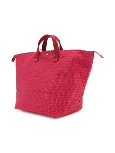 Shop Cabas Bowler Bag In Red