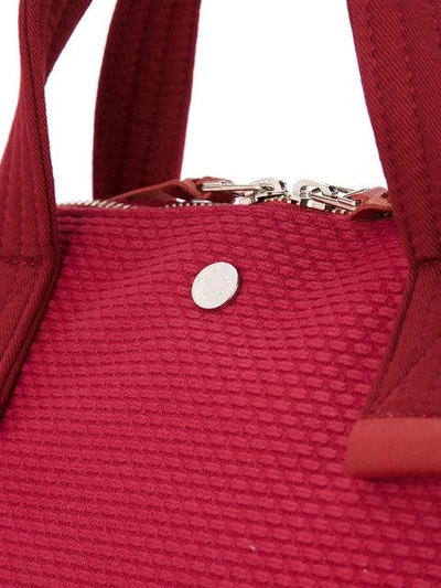 Shop Cabas Bowler Bag In Red