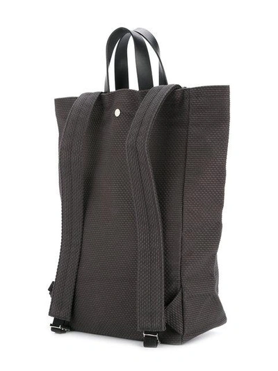 Shop Cabas N38 Backpack In Grey