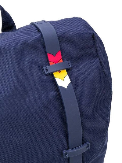 Shop Herschel Supply Co Adjustable Buckle Backpack In Blue