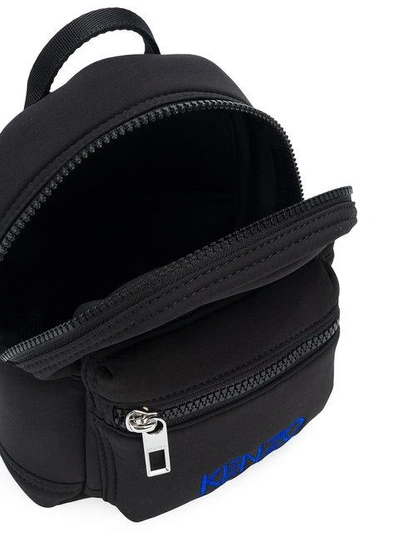 Shop Kenzo Small Mini Tiger Backpack - Black