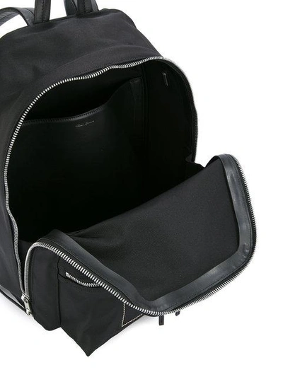 Shop Rick Owens Utility Pocket Backpack In Black