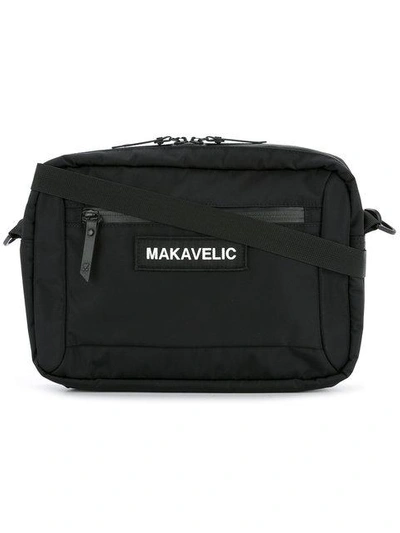Shop Makavelic Trucks Bilayer Pouch Bag In Black
