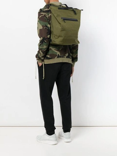 Ally Capellino Hoy Travel Cycle Backpack - Green In Green
