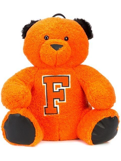 Fenty X Puma Fenty Puma By Rihanna Mascot Bear Backpack In Orange | ModeSens