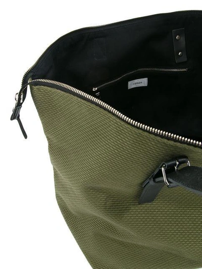 Shop Cabas Large Bowler Bag In Green