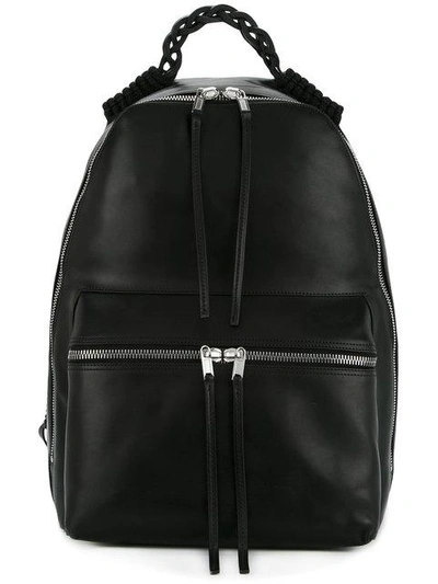 Shop Rick Owens Large Backpack - Black