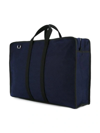 Shop Cabas Weekender Bag In Blue