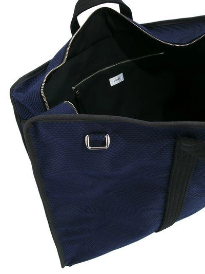 Shop Cabas Weekender Bag In Blue