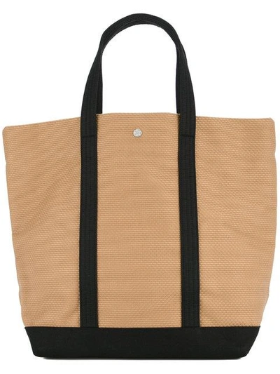 Shop Cabas Large Tote In Brown