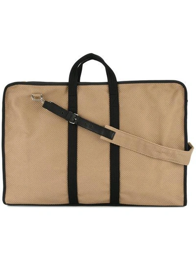 Shop Cabas Weekender Bag In Brown