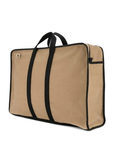 Shop Cabas Weekender Bag In Brown