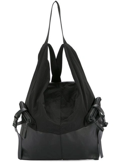 Shop Côte And Ciel Ganges Xm Backpack In Black