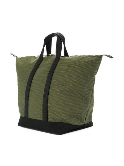 Shop Cabas Bowler Tote In Green