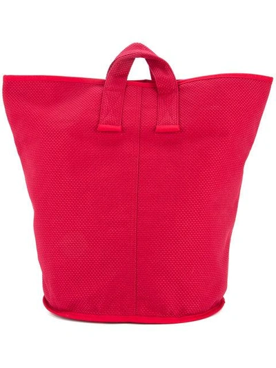 Shop Cabas Grosser 'laundry' Shopper In Red