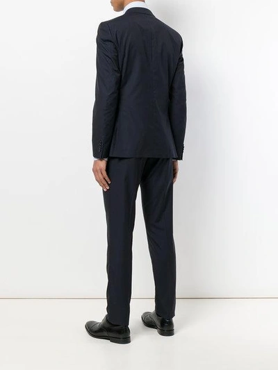 Shop Corneliani Two Piece Suit  - Farfetch In Blue