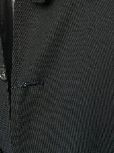 Dell'oglio Straight-fit Buttoned Coat In 6