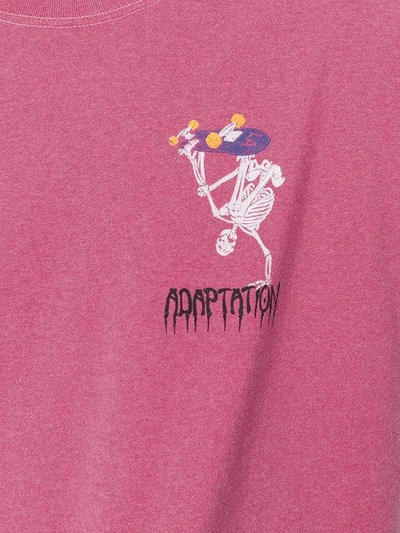 Shop Adaptation Logo Print T In Pink