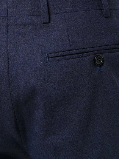 Shop Canali Two Piece Suit - Blue